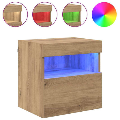 TV Wall Cabinets Wall-mounted 2 pcs Artisan Oak 40 x 30 x 40 cm