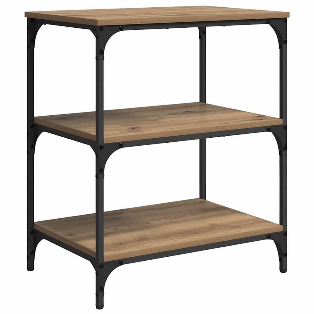 Kitchen Trolley Artisan Oak 60 x 41 x 76 cm Engineered Wood