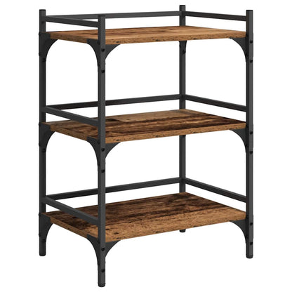 Kitchen Trolley Old Wood 50 x 35 x 75.5 cm Engineered Wood