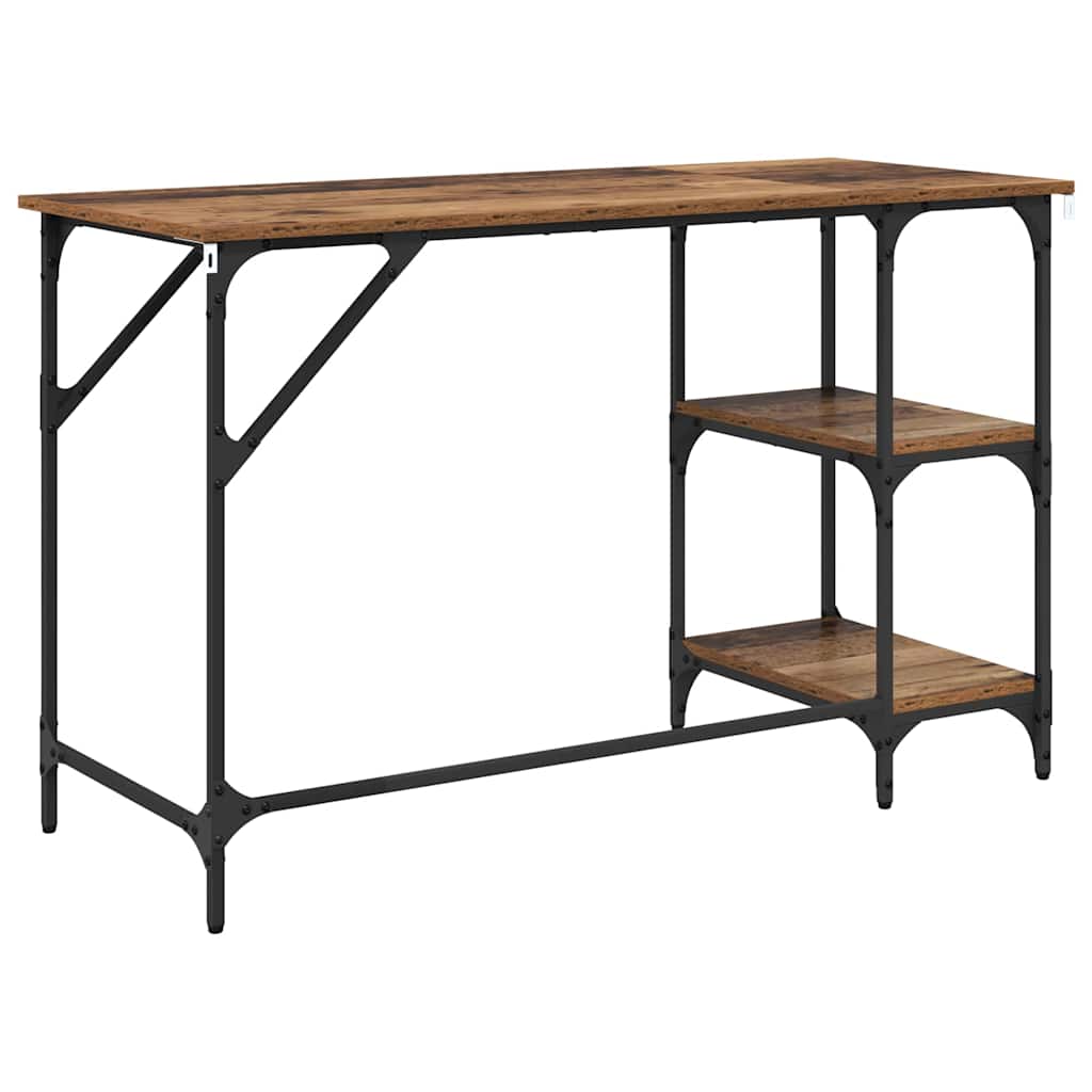 Desk Old Wood 120 x 50 x 75 cm Engineered Wood