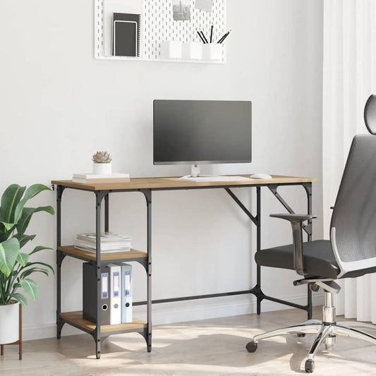 Desk Artisan Oak 120 x 50 x 75 cm Engineered Wood