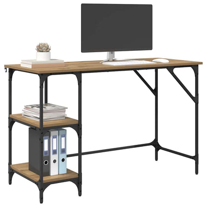 Desk Artisan Oak 120 x 50 x 75 cm Engineered Wood