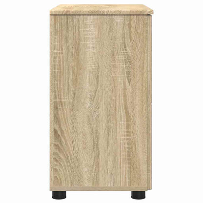 Bathroom Cabinet with Storage Sonoma Oak 61 x 35 x 64 cm