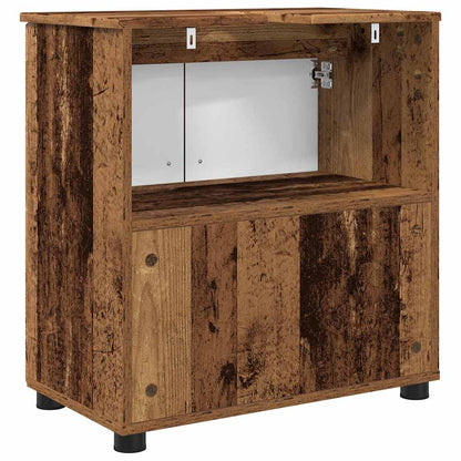 Bathroom Cabinet with Storage Old Wood 61 x 35 x 64 cm