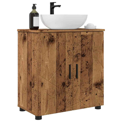 Bathroom Cabinet with Storage Old Wood 61 x 35 x 64 cm
