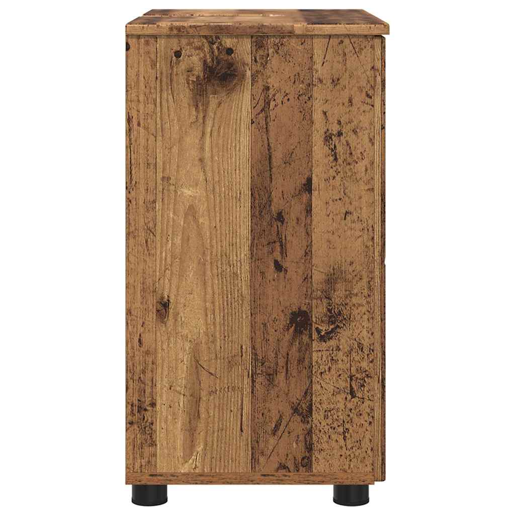 Bathroom Cabinet with Storage Old Wood 61 x 35 x 64 cm