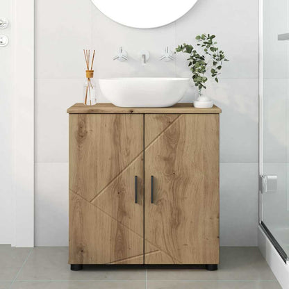 Bathroom Cabinet with Storage Artisan Oak 61 x 35 x 64 cm