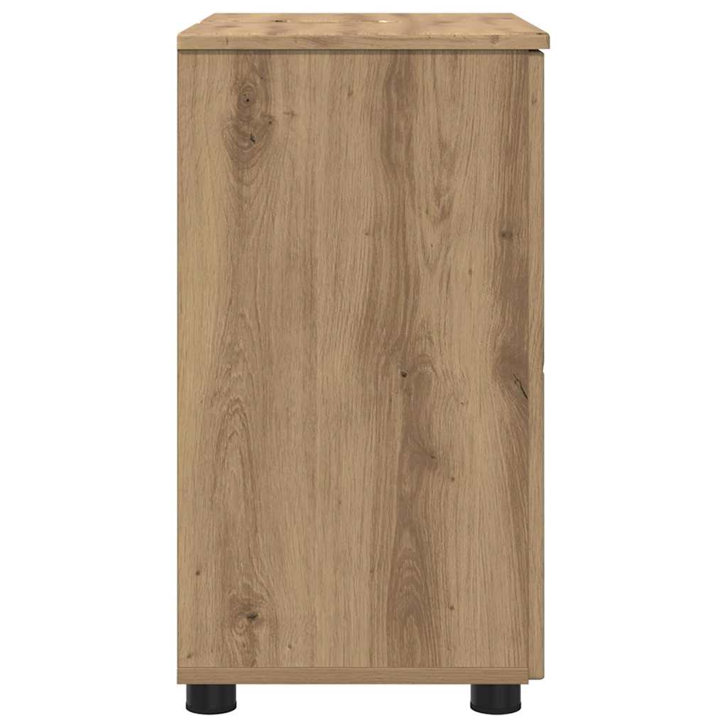 Bathroom Cabinet with Storage Artisan Oak 61 x 35 x 64 cm