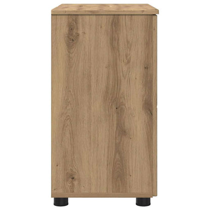 Bathroom Cabinet with Storage Artisan Oak 61 x 35 x 64 cm