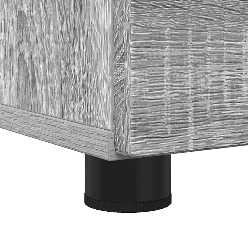 Bathroom Cabinet with Drawer Grey Sonoma 76.5 x 35 x 64 cm