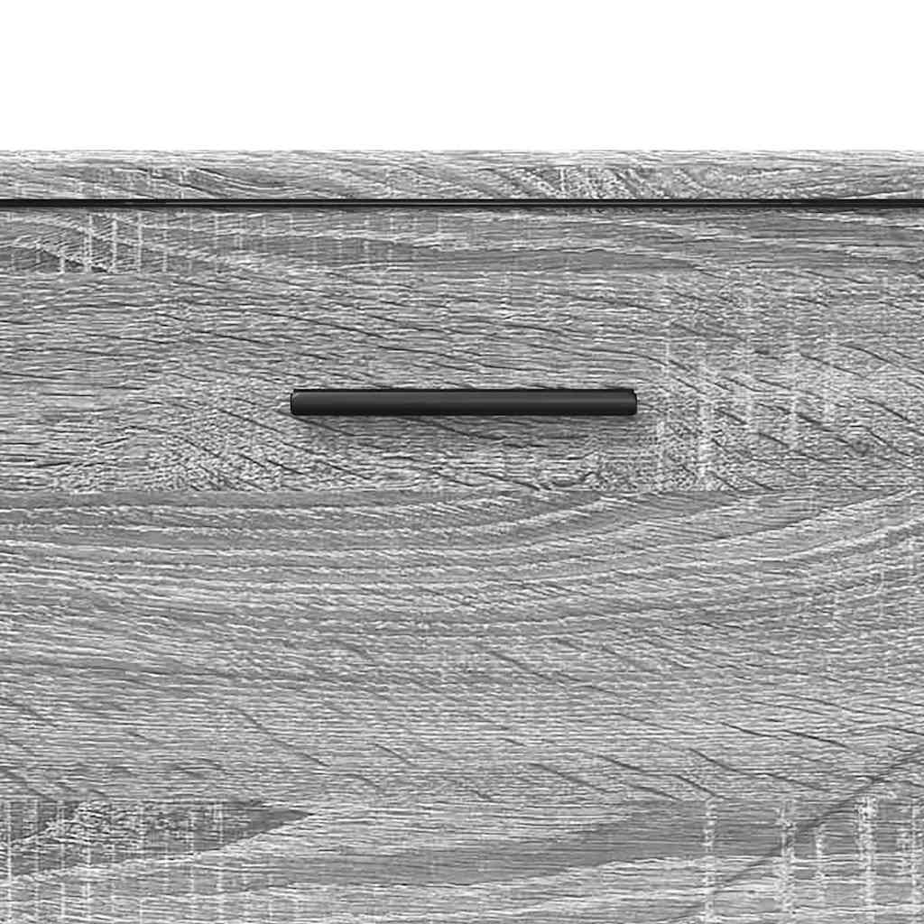 Bathroom Cabinet with Drawer Grey Sonoma 76.5 x 35 x 64 cm