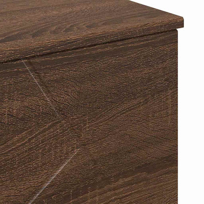 Bathroom Cabinet with Drawer Brown Oak 76.5 x 35 x 64 cm