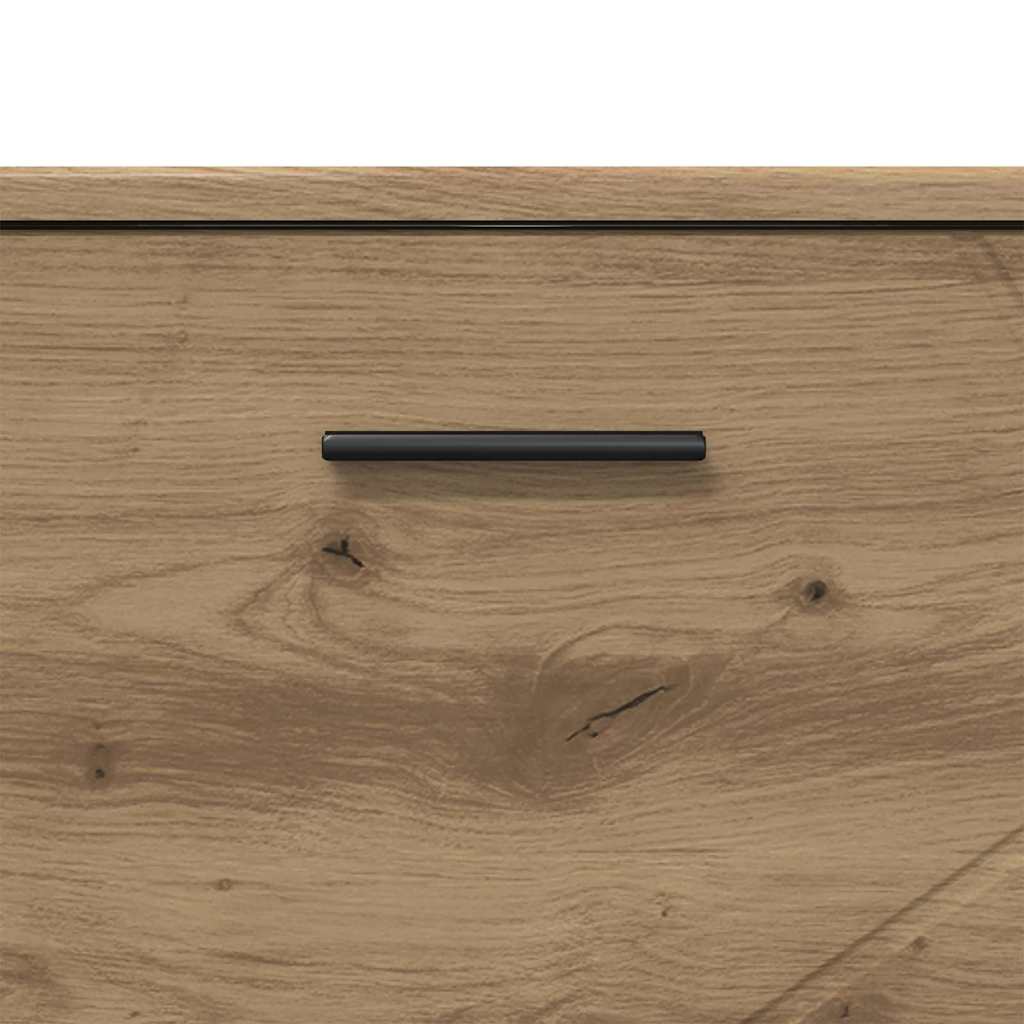 Bathroom Cabinet with Drawer Artisan Oak 76.5 x 35 x 64 cm
