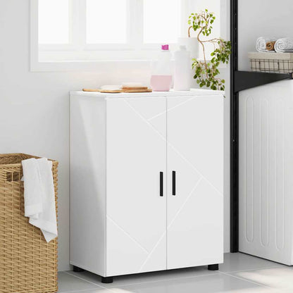 Bathroom Cabinet White 60 x 35 x 80 cm Engineered wood & Metal