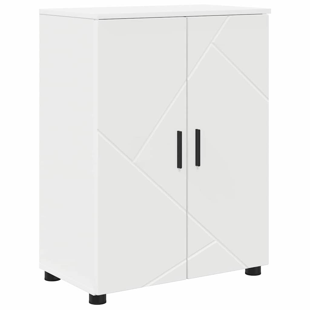 Bathroom Cabinet White 60 x 35 x 80 cm Engineered wood & Metal