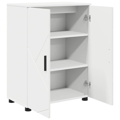 Bathroom Cabinet White 60 x 35 x 80 cm Engineered wood & Metal