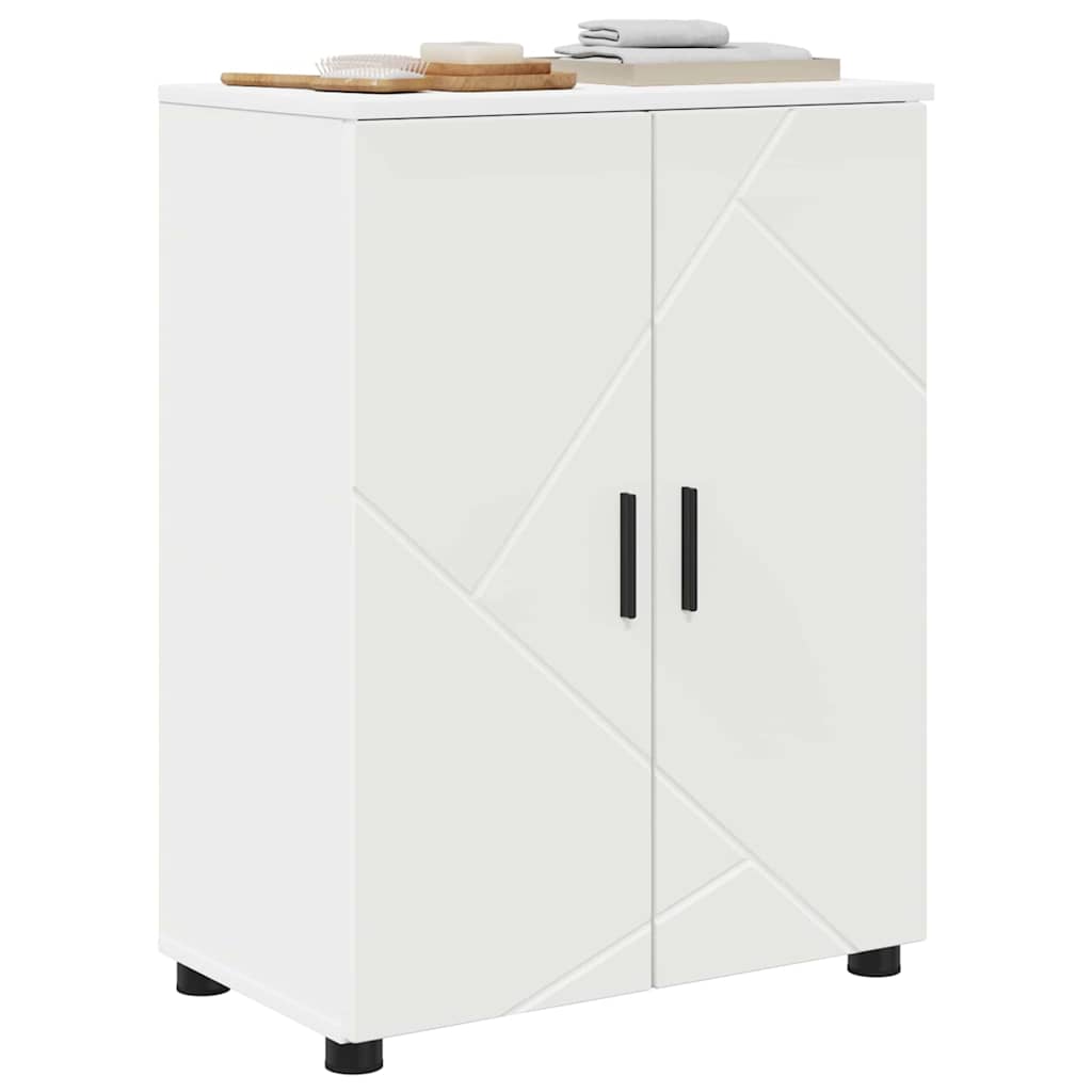 Bathroom Cabinet White 60 x 35 x 80 cm Engineered wood & Metal