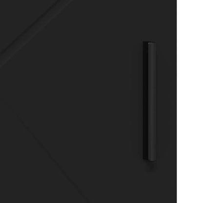 Bathroom Cabinet Black 60 x 35 x 80 cm Engineered wood & Metal