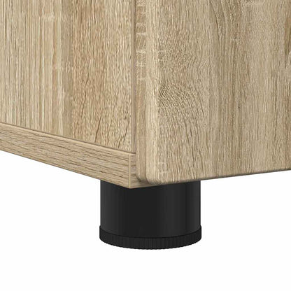 Bathroom Cabinet with Storage Sonoma Oak 60 x 35 x 80 cm