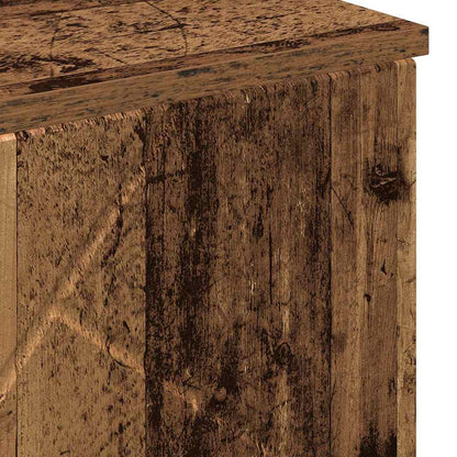 Bathroom Cabinet with Storage Old Wood 60 x 35 x 80 cm