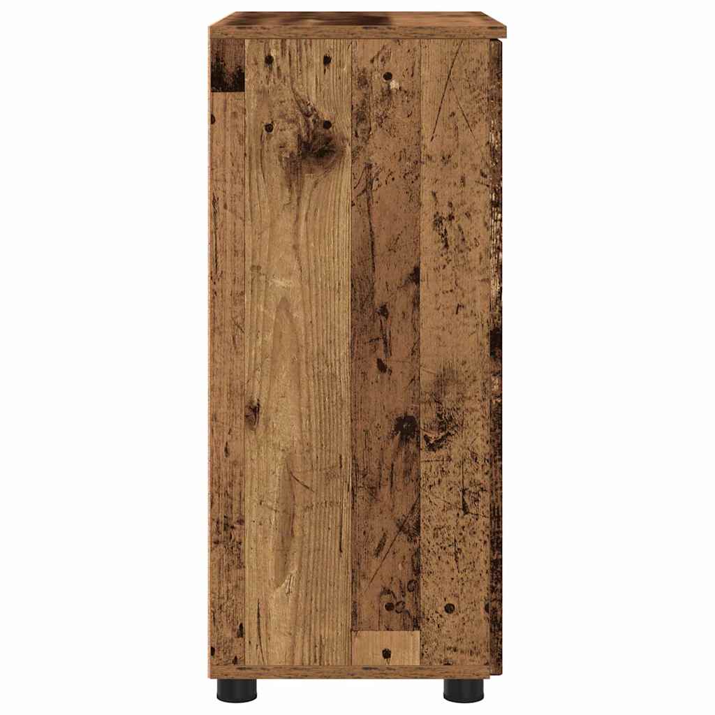 Bathroom Cabinet with Storage Old Wood 60 x 35 x 80 cm
