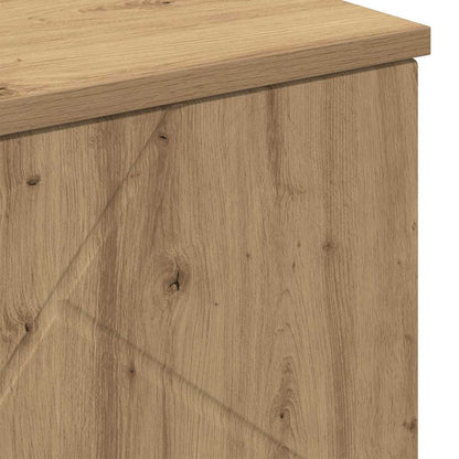 Bathroom Cabinet with Storage Artisan Oak 60 x 35 x 80 cm