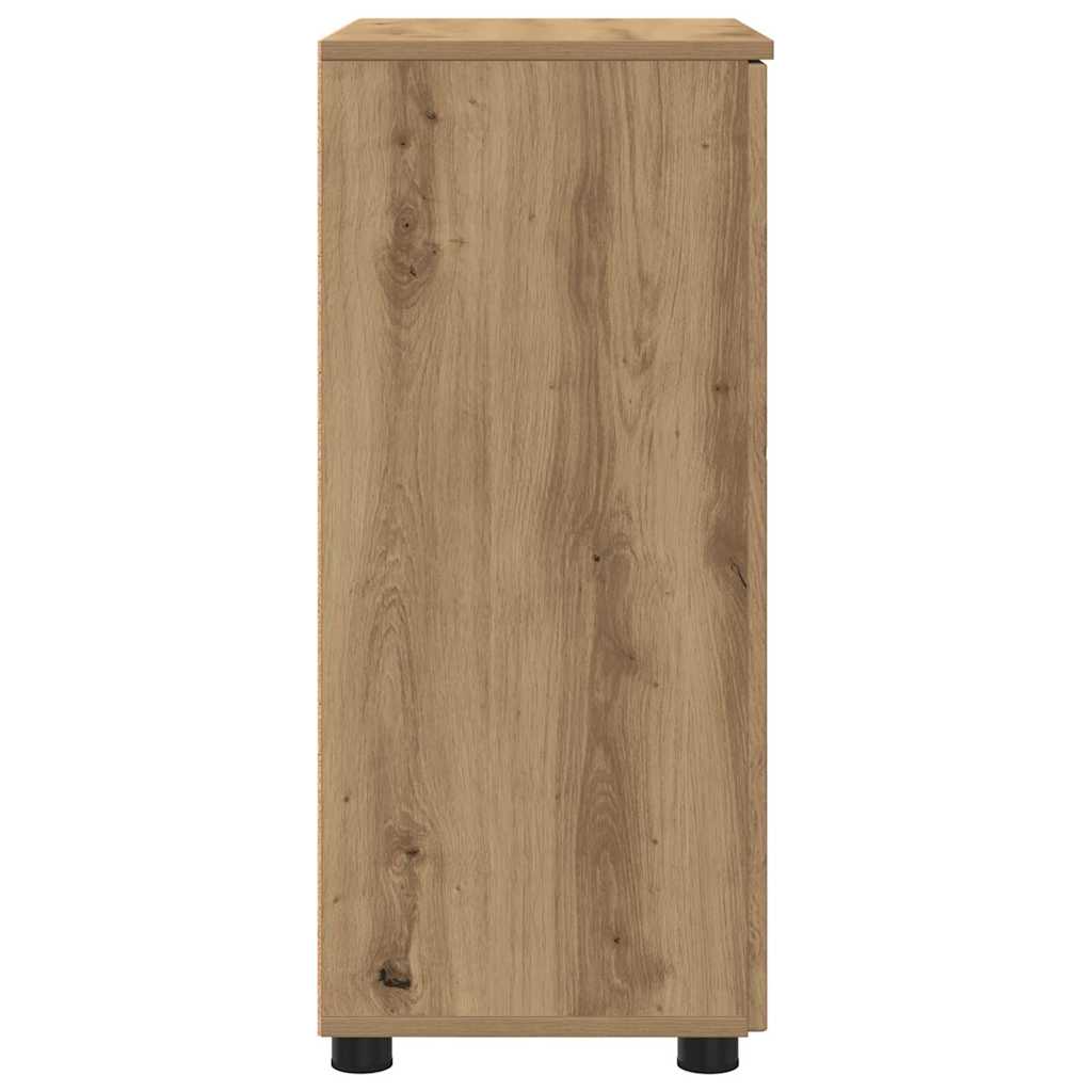 Bathroom Cabinet with Storage Artisan Oak 60 x 35 x 80 cm