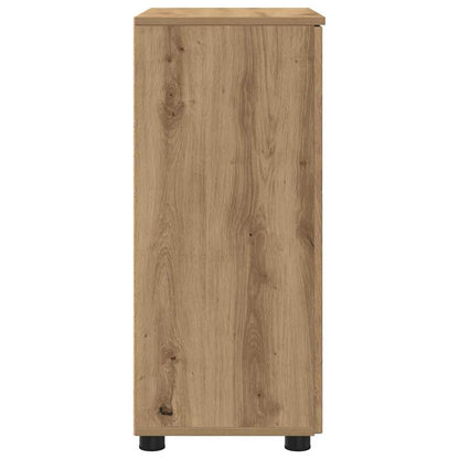 Bathroom Cabinet with Storage Artisan Oak 60 x 35 x 80 cm