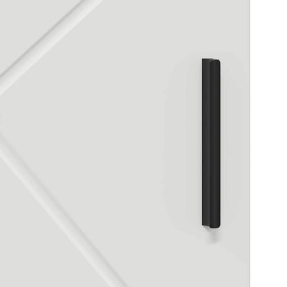 Bathroom Cabinet White 30 x 35 x 95 cm Engineered wood & Metal