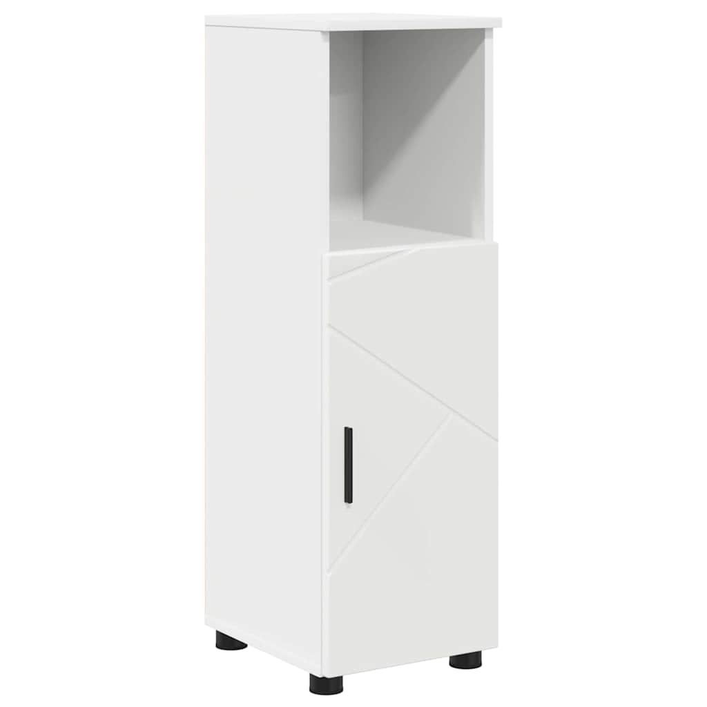 Bathroom Cabinet White 30 x 35 x 95 cm Engineered wood & Metal