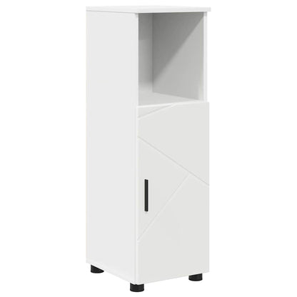 Bathroom Cabinet White 30 x 35 x 95 cm Engineered wood & Metal