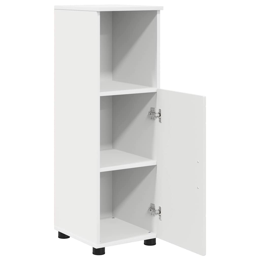 Bathroom Cabinet White 30 x 35 x 95 cm Engineered wood & Metal