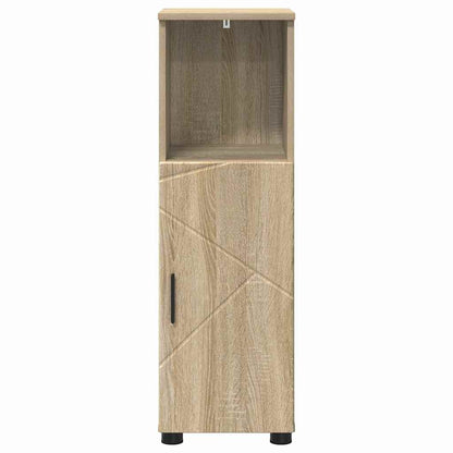 Bathroom Cabinet with Storage Sonoma Oak 30 x 35 x 95 cm