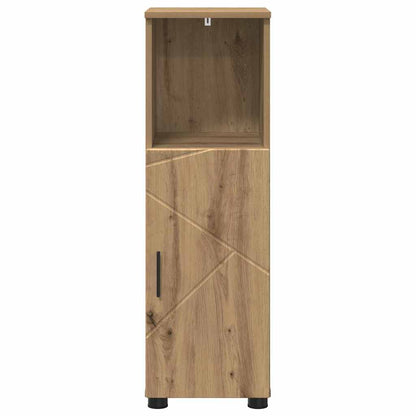 Bathroom Cabinet with Storage Artisan Oak 30 x 35 x 95 cm