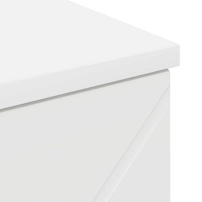 Bathroom Cabinet White 30 x 35 x 80 cm Engineered wood & Metal