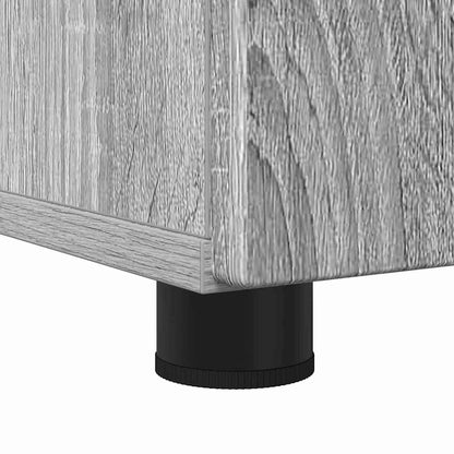 Bathroom Cabinet with Drawer Grey Sonoma 30 x 35 x 80 cm