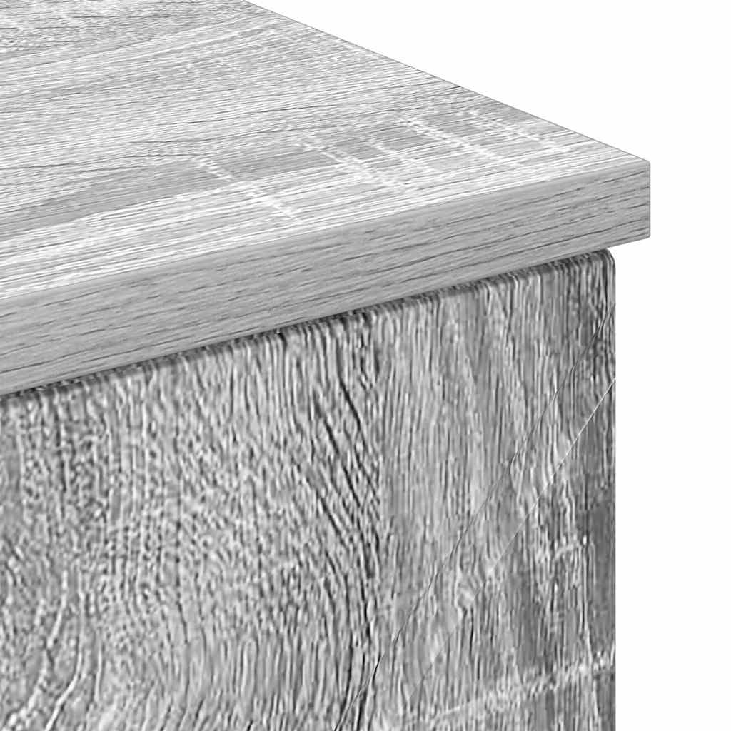 Bathroom Cabinet with Drawer Grey Sonoma 30 x 35 x 80 cm