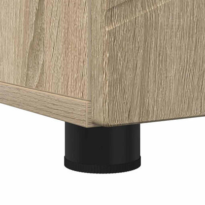 Bathroom Cabinet with Storage Sonoma Oak 30 x 35 x 192 cm