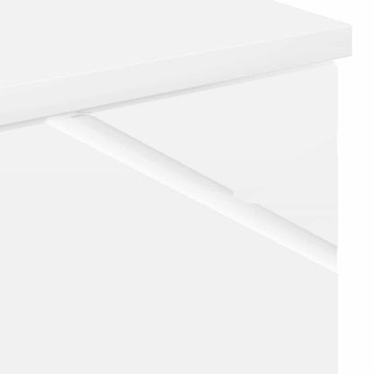 Bathroom Cabinet with Storage High Gloss White 30 x 35 x 192 cm