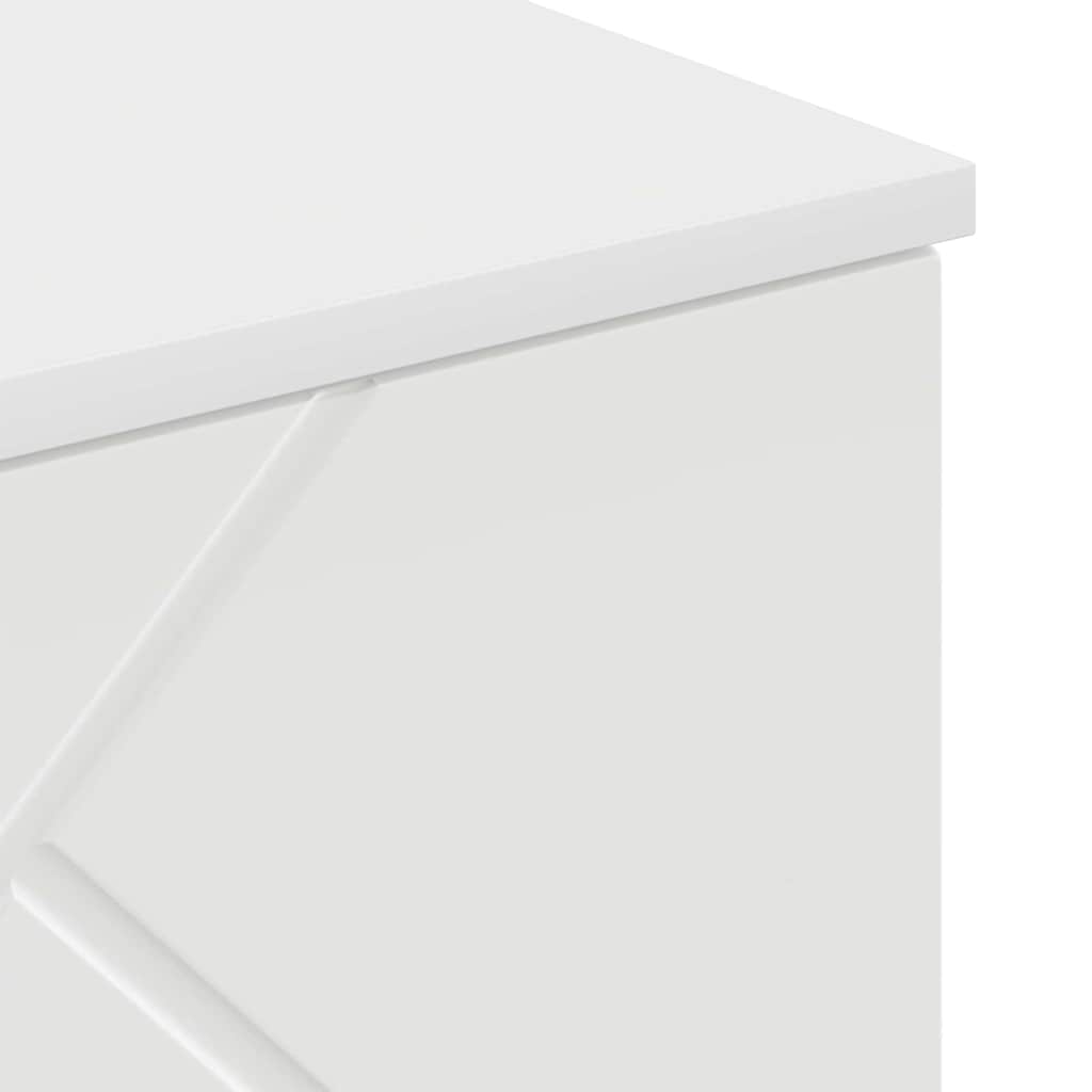 Bathroom Cabinet Wall-mounted with Door White 30 x 31.5 x 61 cm