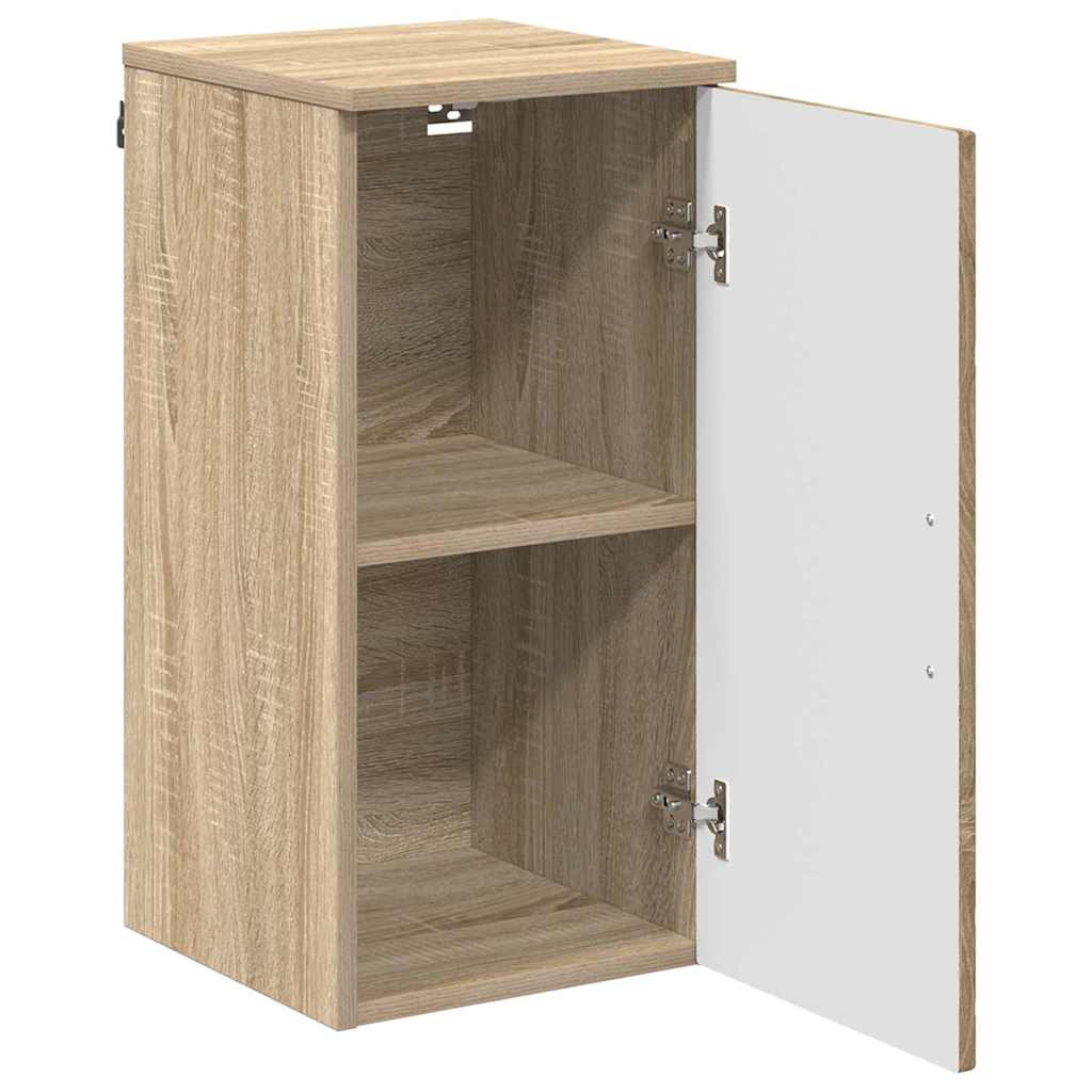 Bathroom Cabinet Wall-mounted Sonoma Oak 30 x 31.5 x 61 cm
