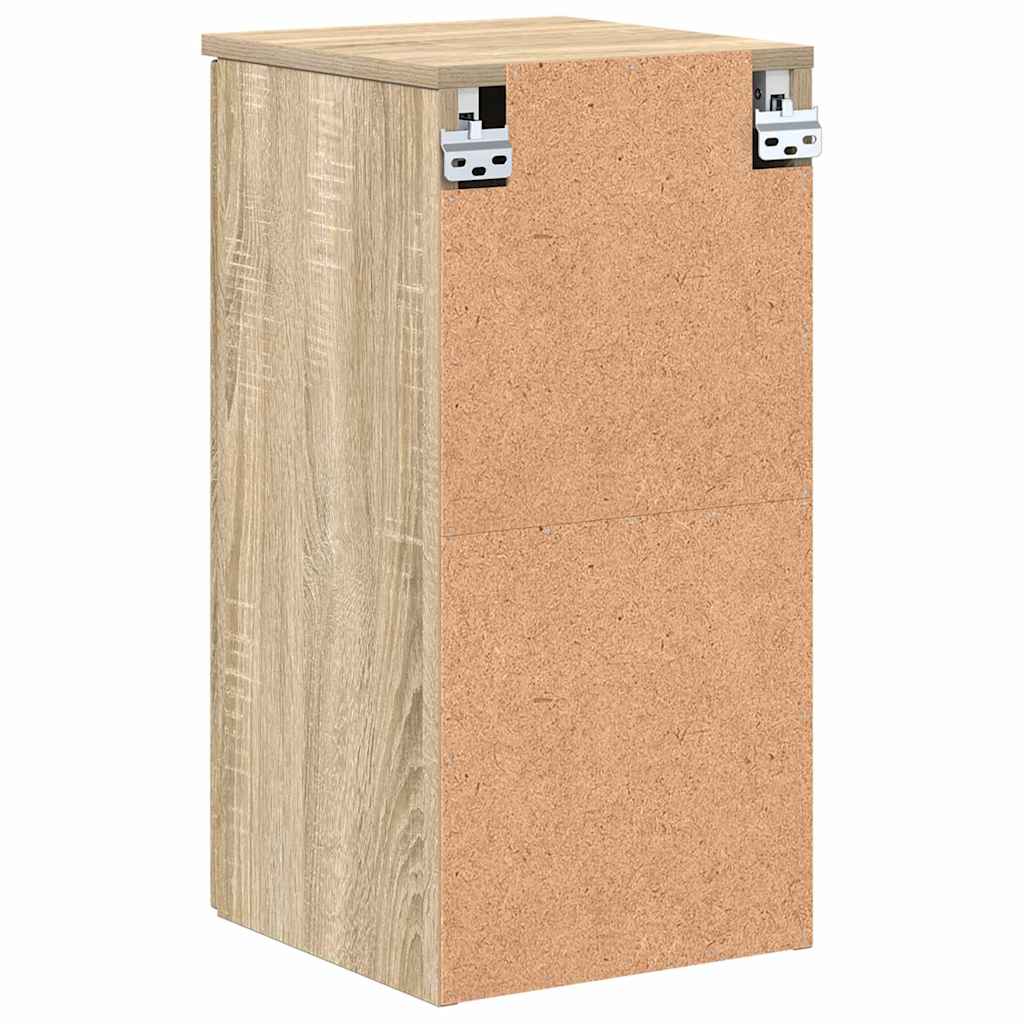 Bathroom Cabinet Wall-mounted Sonoma Oak 30 x 31.5 x 61 cm