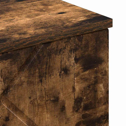 Bathroom Cabinet Wall-mounted Smoked Oak 30 x 31.5 x 61 cm