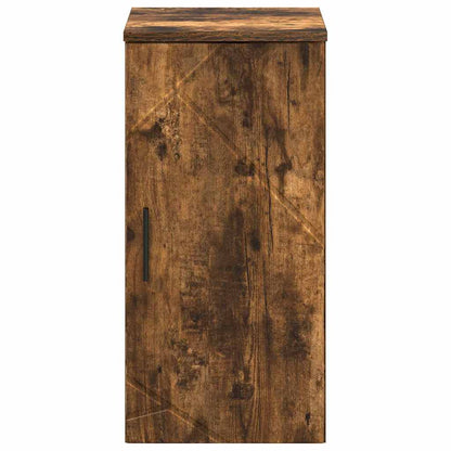 Bathroom Cabinet Wall-mounted Smoked Oak 30 x 31.5 x 61 cm