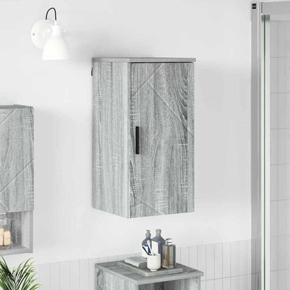 Bathroom Cabinet Wall-mounted Grey Sonoma 30 x 31.5 x 61 cm