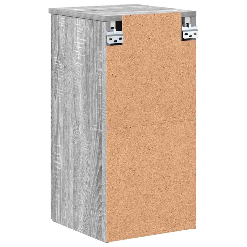 Bathroom Cabinet Wall-mounted Grey Sonoma 30 x 31.5 x 61 cm
