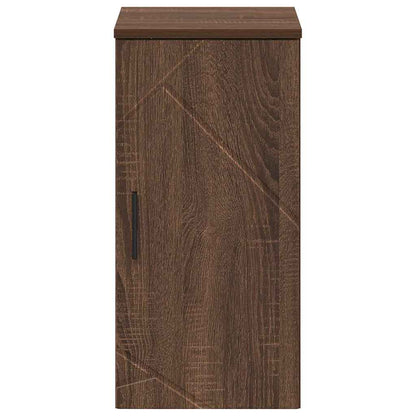 Bathroom Cabinet Wall-mounted Brown Oak 30 x 31.5 x 61 cm
