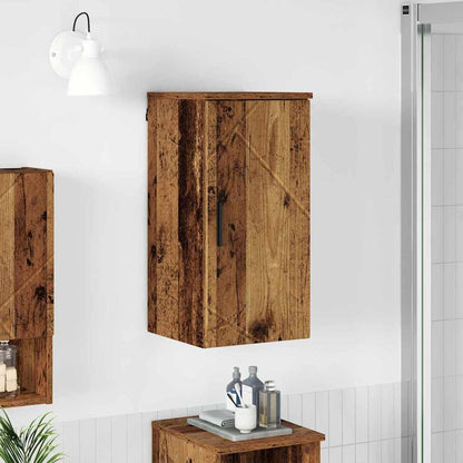Bathroom Cabinet Wall-mounted Old Wood 30 x 31.5 x 61 cm