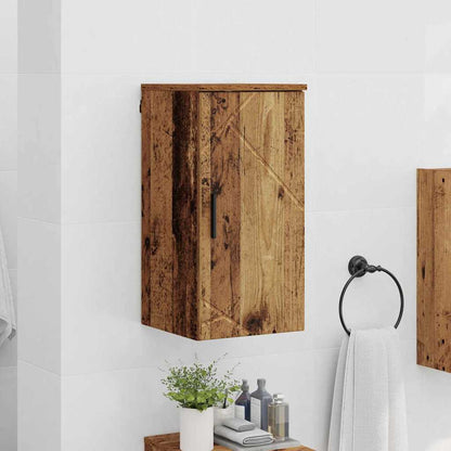 Bathroom Cabinet Wall-mounted Old Wood 30 x 31.5 x 61 cm