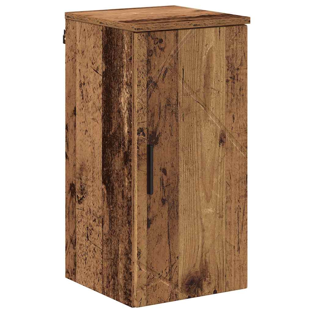 Bathroom Cabinet Wall-mounted Old Wood 30 x 31.5 x 61 cm
